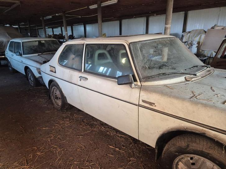 Saab 99 2.0 Turbo 1979 Wit, Auto's, Saab, Particulier, Saab 99, Lederen bekleding, Mistlampen, Radio, Trekhaak, Benzine, Hatchback