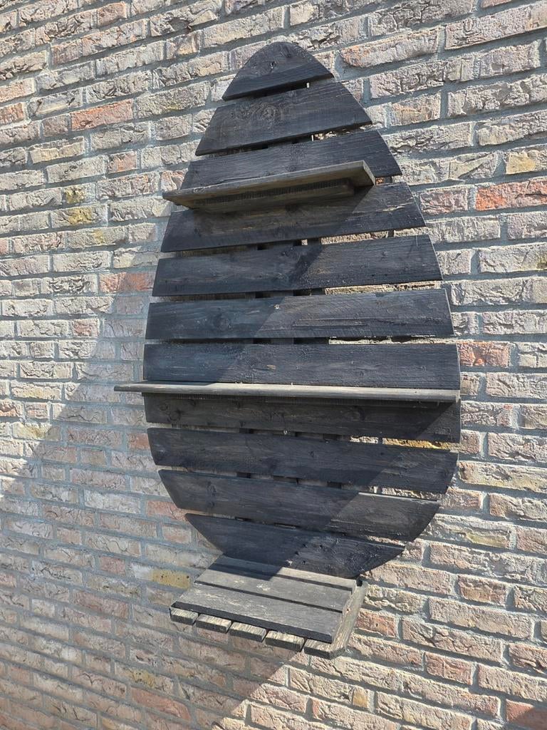 Muur schap voor planten bakken, Ophalen