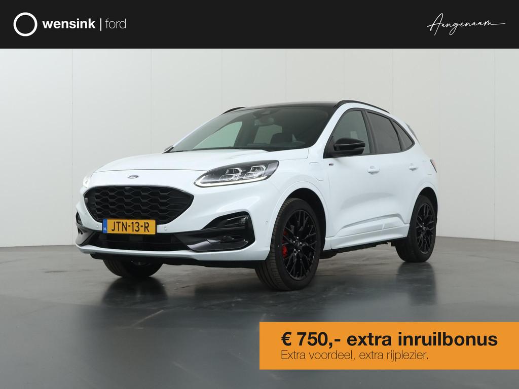 Ford Kuga 2.5 PHEV ST-Line X | Black Pack | Winterpack | Cru, Gebruikt, Euro 6, 4 cilinders, Wit