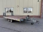 Titan geremde Autotransporter met lier en kantel functie, Ophalen, Gebruikt