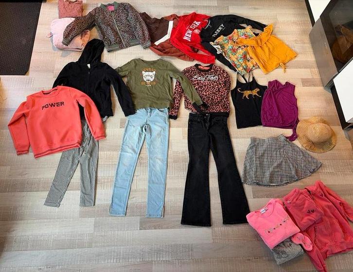 Kledingpakket Meisjes Maat 146-152 - Diverse Merken, Kinderen en Baby's, Kinderkleding | Overige, Gebruikt, Meisje, Ophalen of Verzenden