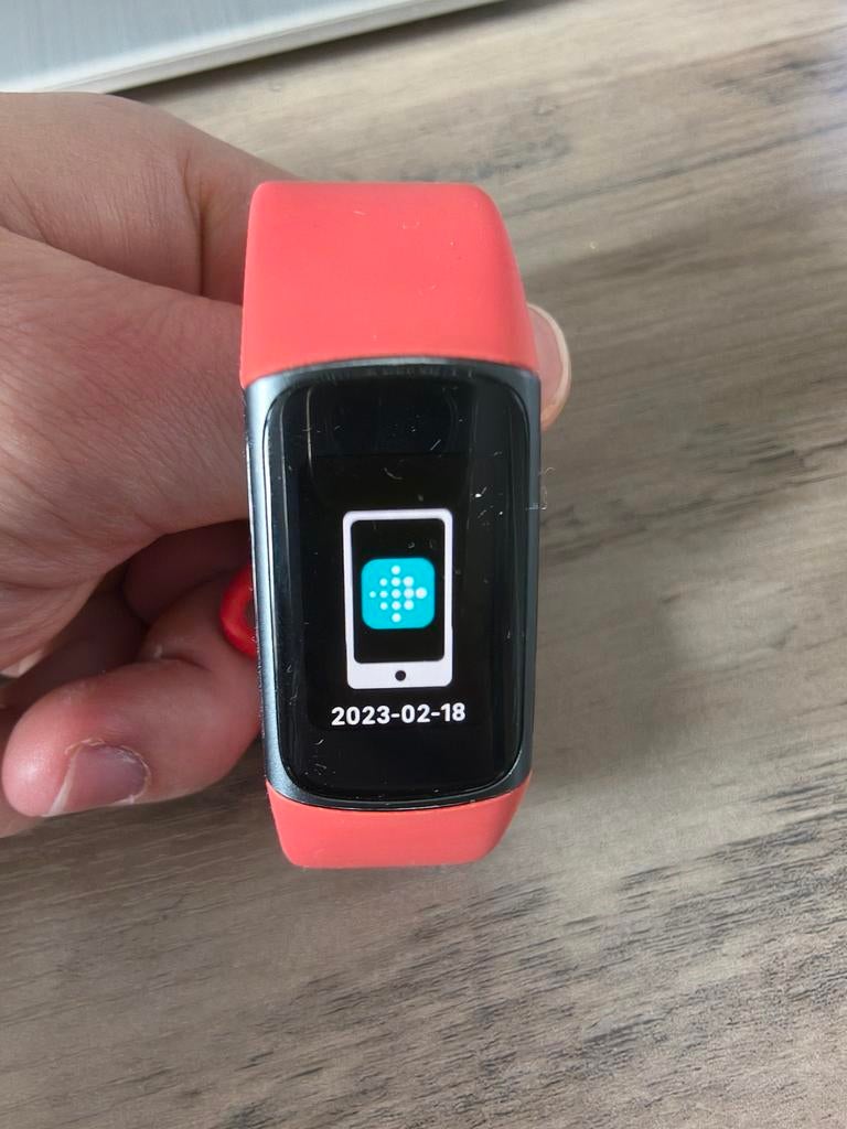 Fitbit Charge 5 met nieuw bandje, Sieraden, Tassen en Uiterlijk, Activity trackers, Ophalen of Verzenden, Zwart, Android