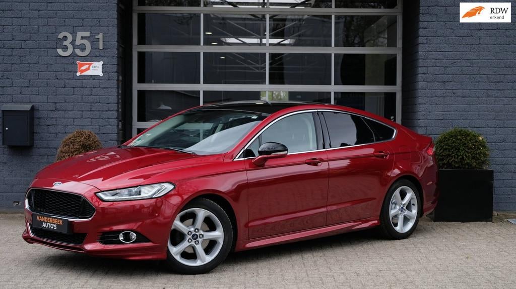 Ford Mondeo 2.0 Titanium 203PK Automaat Navi 1e eigenaar Dea, Auto's, Stof, Gebruikt, Zwart, 4 cilinders