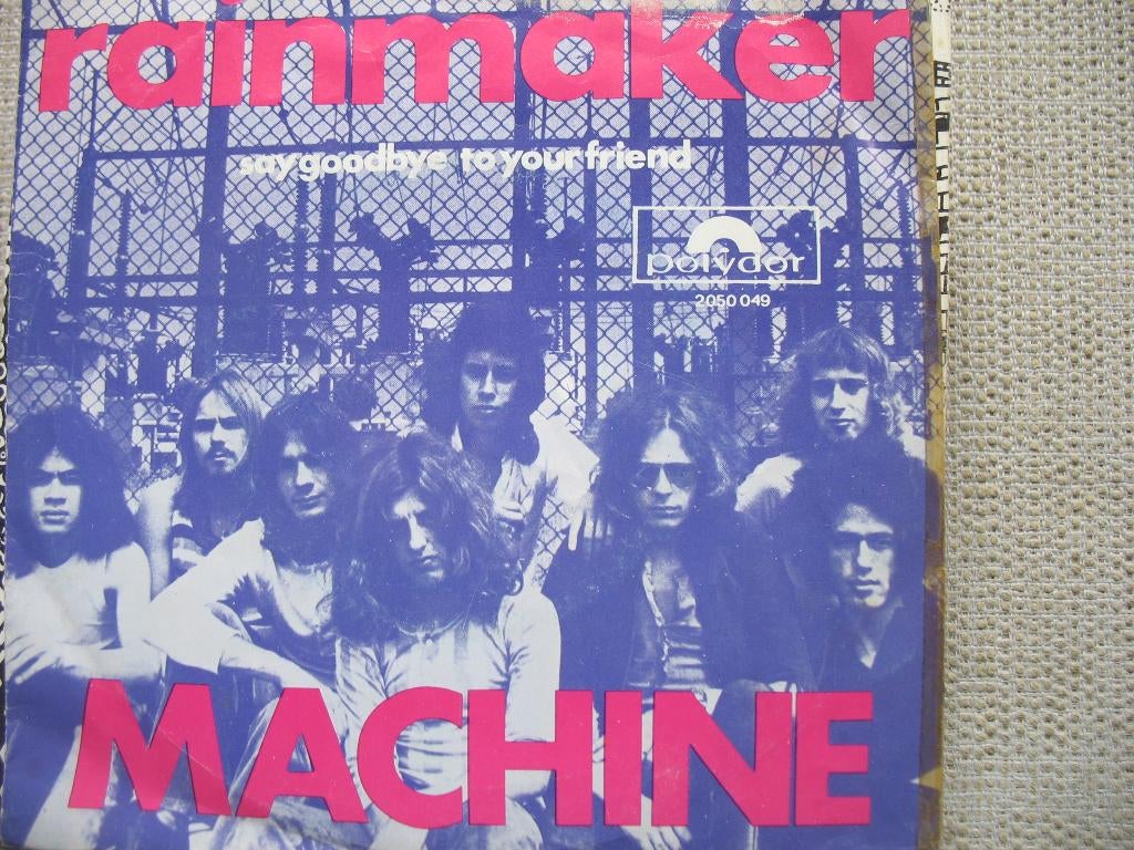 Machine - Rainmaker (nederbeat), Gebruikt, 7 inch, Single, Ophalen of Verzenden
