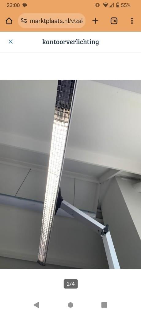 Werkbank / werkplek verlichting Waldmann nieuw, Ophalen of Verzenden, Nieuw, 70 tot 120 cm
