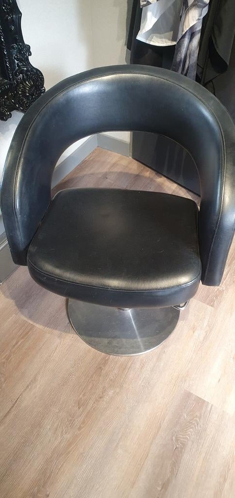 Kapperstoel, Ophalen, Kapperstoelen, Gebruikt, Zwart