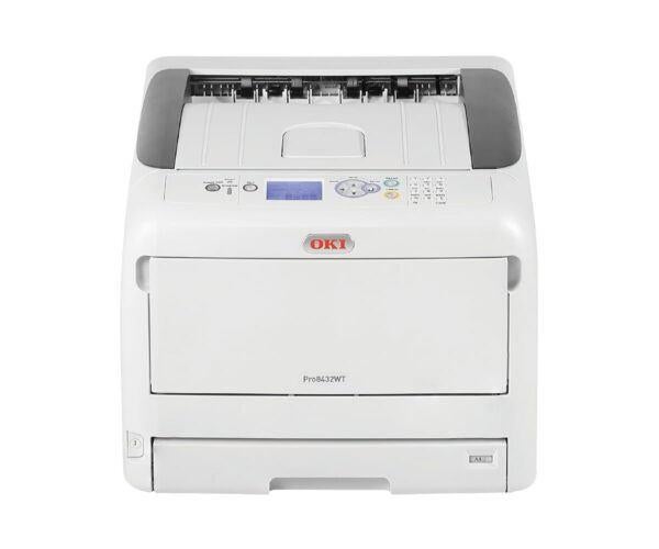 OKI White Toner Printer Pro8432WT incl. software+toebehoren, Ophalen, OKI, All-in-one, Kleur printen