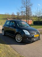 Suzuki Swift 1.3 5D 2009 Zwart, Auto's, Voorwielaandrijving, 40 €/maand, Elektrische ramen, 400 kg