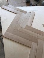 Eiken latjes/tapis in de maat 284x71x6 NU €20 per m2 OP=OP, Nieuw, Minder dan 50 cm, 10 m² of meer, Hout