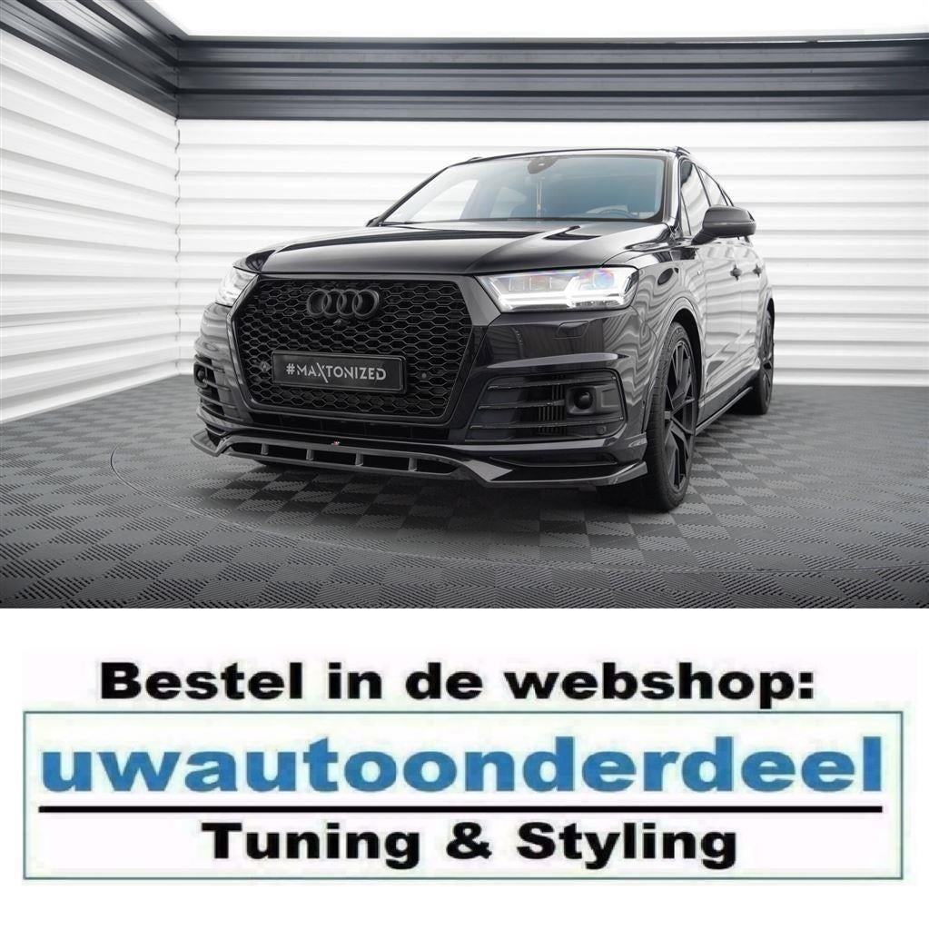 Maxton Design Spoiler Splitter Lip Audi SQ7 Q7 S Line, Verzenden, Automotive Parts, A.parts@hotmail.nl, Trasmolenlaan 12 3447 GZ Woerden
