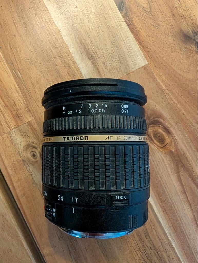 Tamron 17-50mm f/2.8 - Beschadigd, Audio, Tv en Foto, Fotografie | Lenzen en Objectieven, Ophalen of Verzenden, Niet werkend, Standaardlens