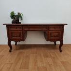 Antiek, vintage eiken bankiersbureau, houten bureau, buro, Valkenswaard, Gebruikt, Info@flashbackfurniture.nl, Flashback Furniture