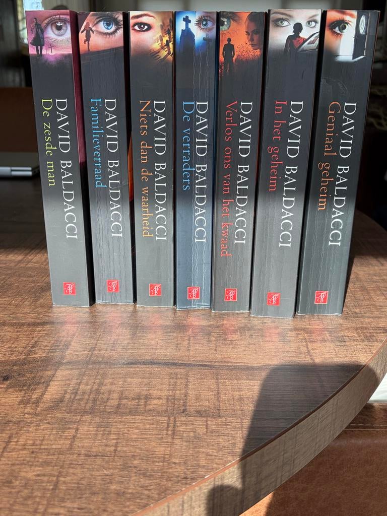 David Baldacci boeken - 7 delig, Boeken, Ophalen of Verzenden, Gelezen, Nederland