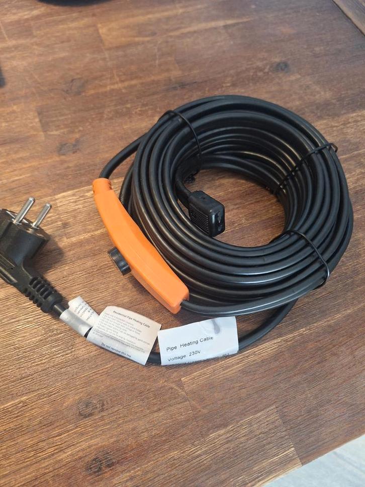 8 meter Pijp Verwarming Kabel - 230V, Doe-het-zelf en Verbouw, Elektra en Kabels, Nieuw, Kabel of Snoer, Ophalen of Verzenden