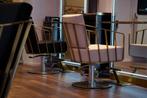 Luxe Kapsalon en Beautysalon Interieur Pink/Black/Gold