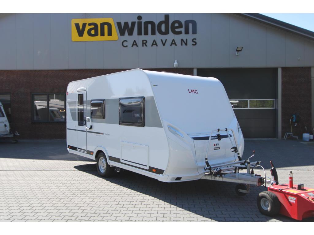 LMC Tandero 430 D Mover-Voortent-Fietsenrek, Caravans en Kamperen, Caravans, Bedrijf, Treinzit, 4 tot 5 meter, LMC en Münsterland