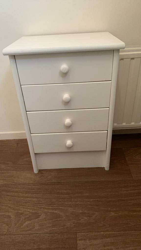 Nachtkastje of kastje, Huis en Inrichting, Ophalen, 1 of 2 laden, 50 tot 100 cm, Zo goed als nieuw