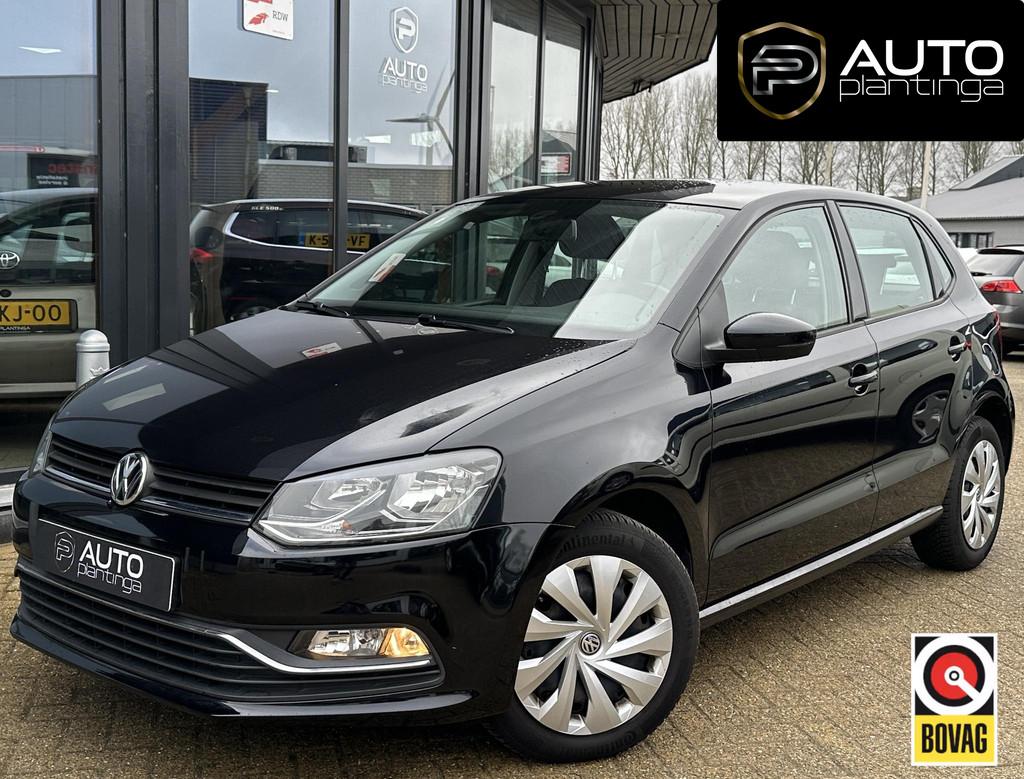 Volkswagen Polo 1.2 TSI Comfortline 90PK | Nette Staat | Exe, Stof, 4 cilinders, Zwart, Origineel Nederlands