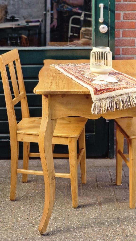 Frans tafeltje voor twee, Ophalen, 50 tot 100 cm, Tot twee personen, 50 tot 100 cm