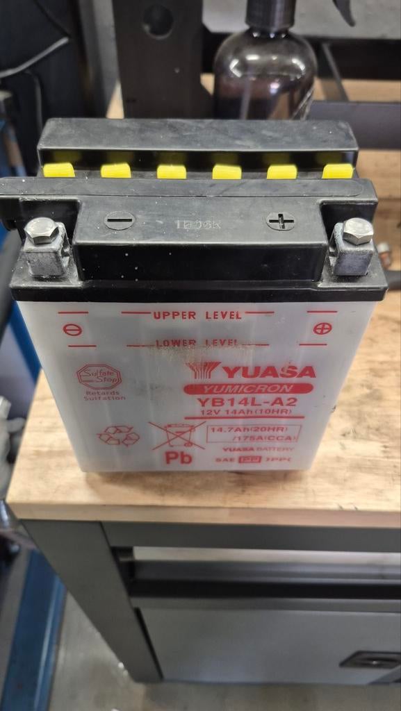 Yuasa  yb14l-a2 accu gebruikt in nieuwstaat., Ophalen, Gereviseerd