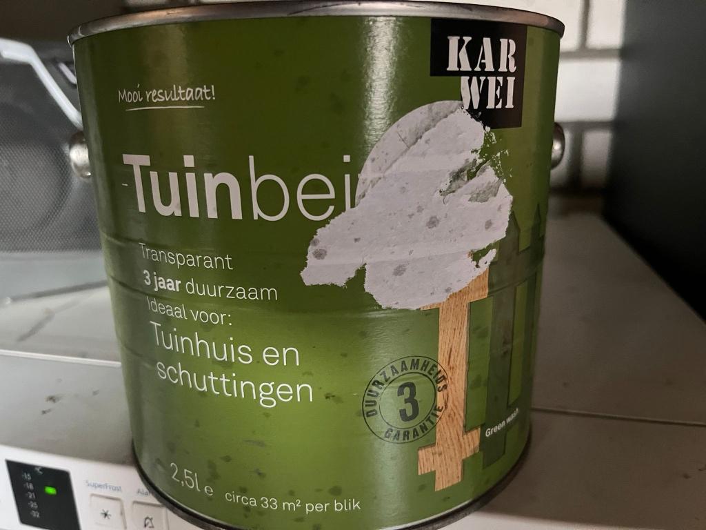Tuinbeits, Ophalen, Nieuw, Beits, Minder dan 5 liter