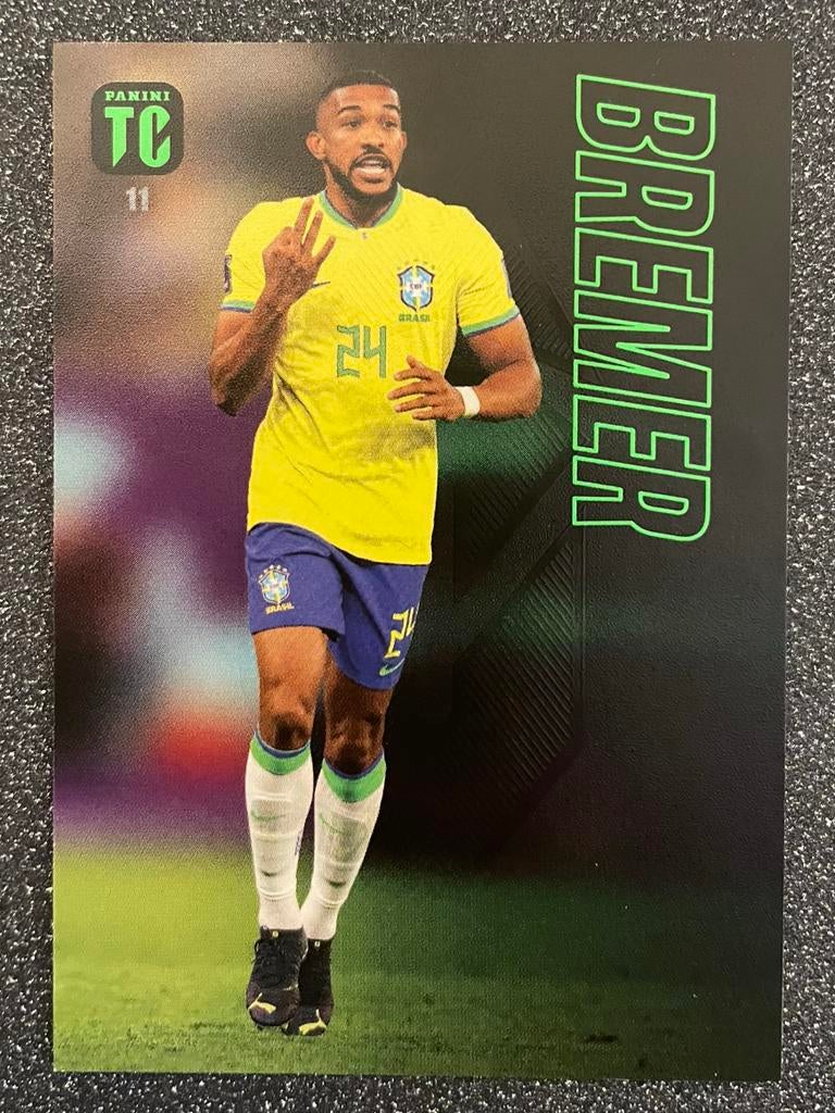 Panini Top Class 2023    BREMER    BRAZIL, Hobby en Vrije tijd, Stickers en Plaatjes, Ophalen of Verzenden, Zo goed als nieuw