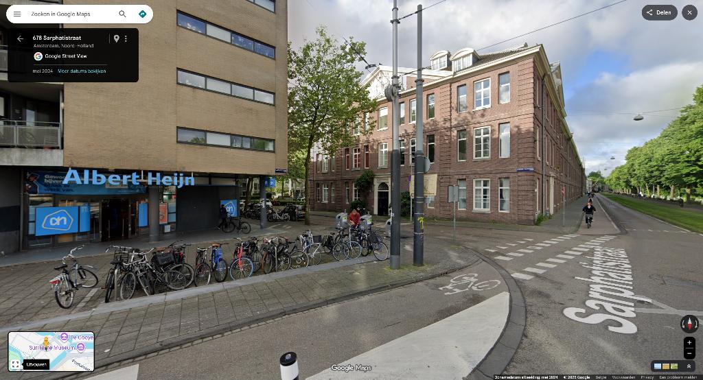 Parkeerplaats te huur Sarphatistraat in Amsterdam, Huizen en Kamers, Garages en Parkeerplaatsen, Amsterdam