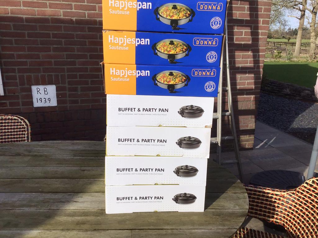 Hapjespannen, Nieuw, Minder dan 100 cm, 25 tot 50 cm, 50 tot 100 cm