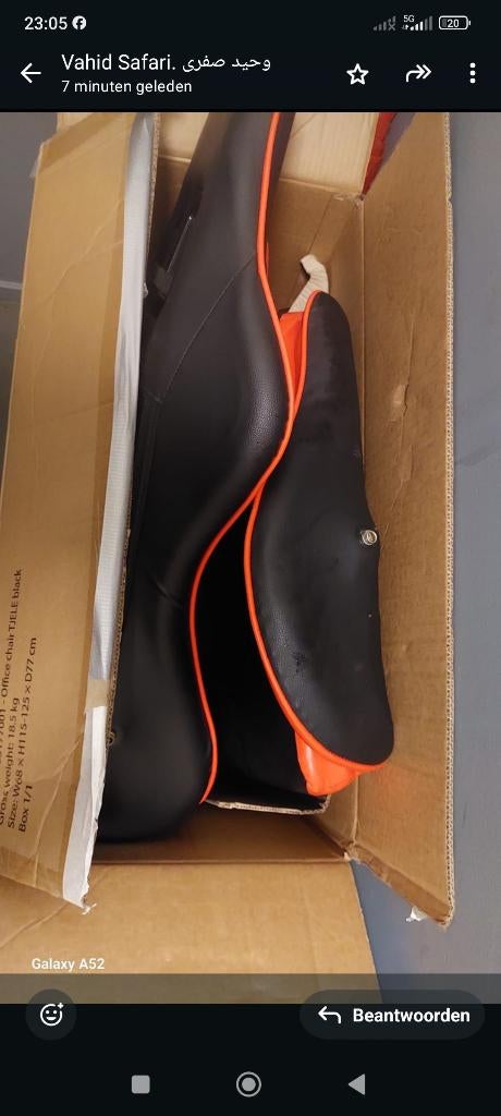 Directeursstoel, Ophalen of Verzenden, Nieuw, Rood, Bureaustoel