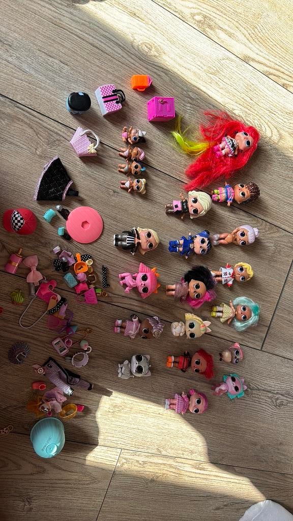 Lol surpise grote set allemaal netjes speel popetjes figuren, Verzamelen, Ophalen of Verzenden, Zo goed als nieuw