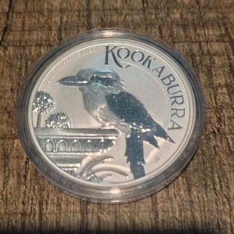 Kookaburra 1 Oz zilveren munt 2022, Postzegels en Munten, Munten | Oceanië, Zilver, Ophalen of Verzenden