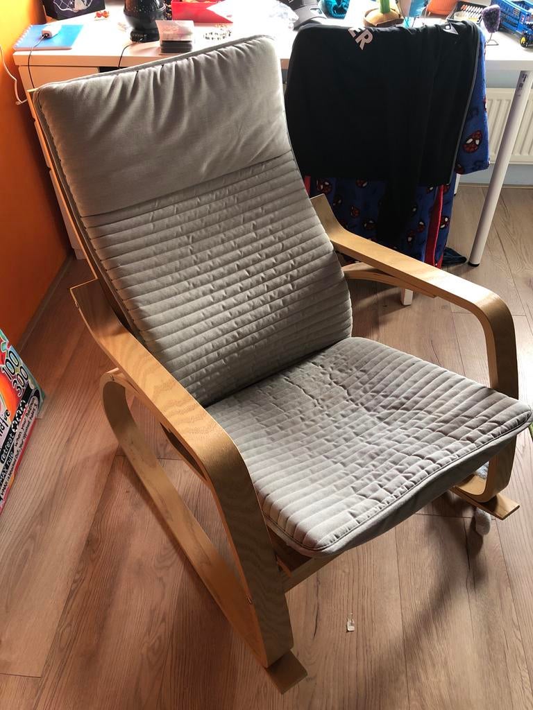 Ikea schommelstoel, Ophalen, Gebruikt, Hout, Eén