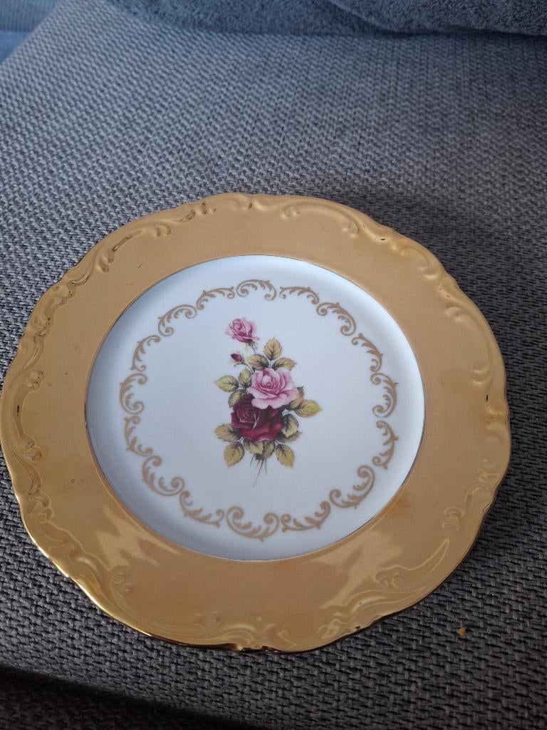 Hk bavaria bord porselein, Ophalen of Verzenden