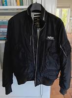Bomber jack, jas, Alpha Industries Medium, Ophalen of Verzenden, Zo goed als nieuw, Maat 48/50 (M), Zwart