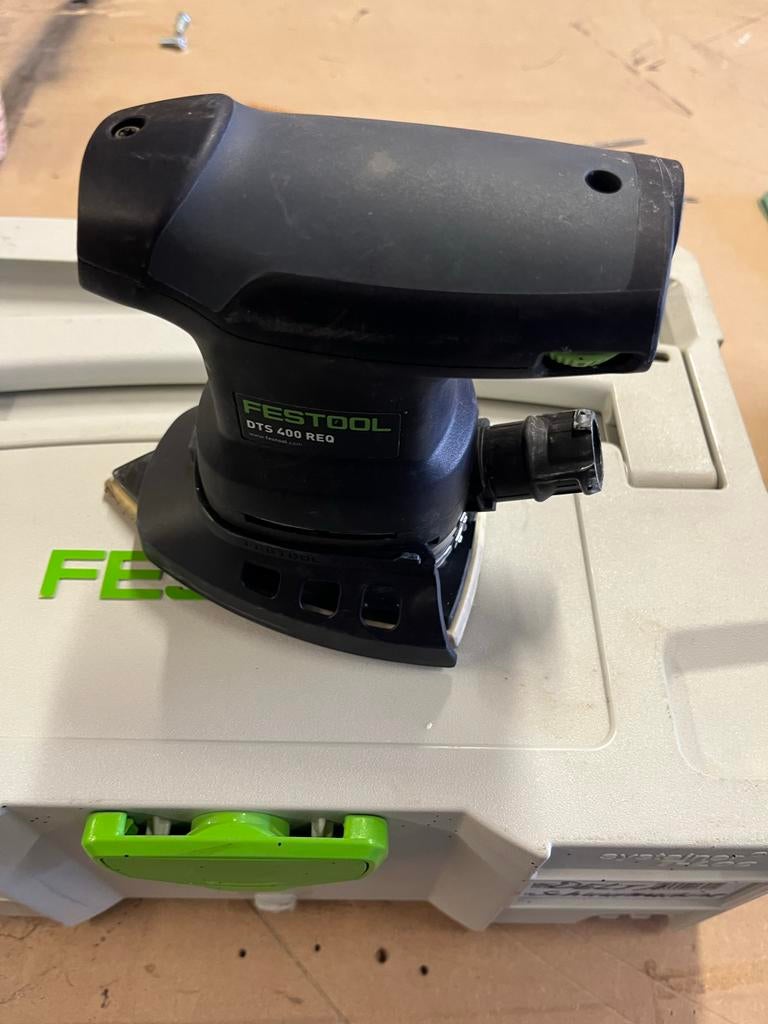 Festool DTS 400 REQ-Plus delta schuurmachine, Ophalen of Verzenden, Gebruikt, Minder dan 600 watt, Overige typen