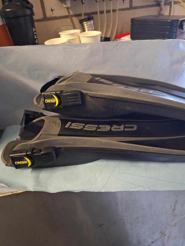 1 paar duikvliezen, Ophalen, Gebruikt, Zwem- of Duikvliezen