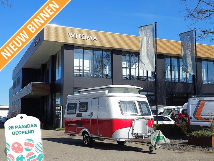 Eriba Touring 530 50 jaar Witoma voordeel!, Caravans en Kamperen, Caravans, Bedrijf, tot en met 4, 750 - 1000 kg, Standaardzit