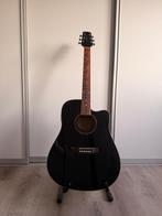 Morgan W 104 CE BK Western Gitaar - Zwart, Muziek en Instrumenten, Snaarinstrumenten | Gitaren | Akoestisch, Ophalen, Zo goed als nieuw
