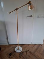 Qazqa Art Deco Vloerlamp Brons, Ophalen, Zo goed als nieuw, Glas, 100 tot 150 cm