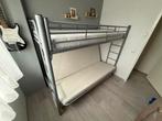 Stapelbed / 3-persoonsbed met slaapbank - ruimtebesparend, Ophalen, Gebruikt, 90 cm, Tweepersoons