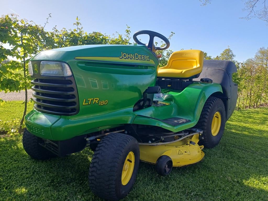 John Deere zitmaaier 2 cil., Ophalen of Verzenden, John Deere, Opvangbak, 90 tot 120 cm