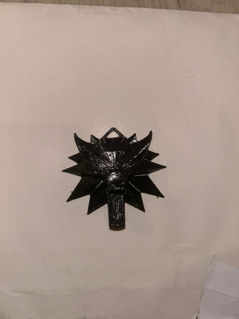 The Witcher 3: Wolf School Sleutelhanger Een Medaillon, Verzenden, Overige soorten, Nederland, Embleem of Badge