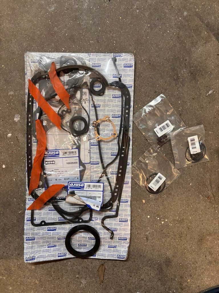Honda Civic MK1 EB1 EB2 EB3 motorblok revisieset pakkingen, Auto-onderdelen, Ophalen of Verzenden, Nieuw, Honda