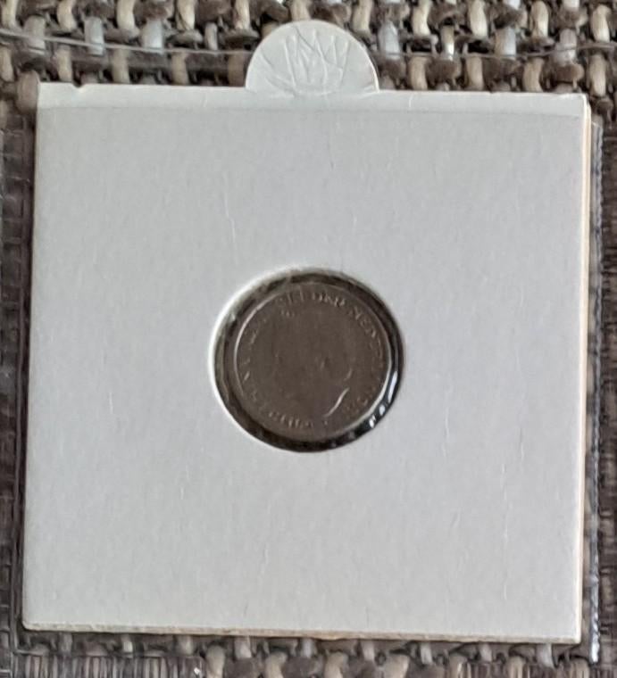 WILHELMINA (1948) - 1 dubbeltje – 1948, Postzegels en Munten, Munten | Nederland, Ophalen of Verzenden, Koningin Wilhelmina, 10 cent