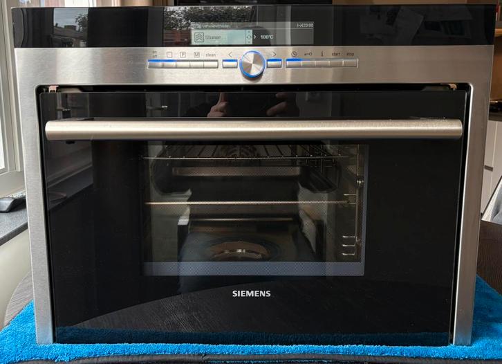 Siemens stoomoven type HLHB36-2 inbouw, Witgoed en Apparatuur, Ovens, Gebruikt, Inbouw, Oven, 45 tot 60 cm, 45 tot 60 cm, Hete lucht