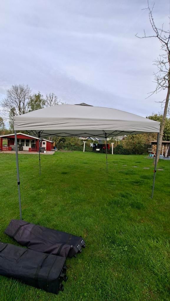 Partytent 3.60x3.60, Ophalen, Zo goed als nieuw, Minder dan 5 meter