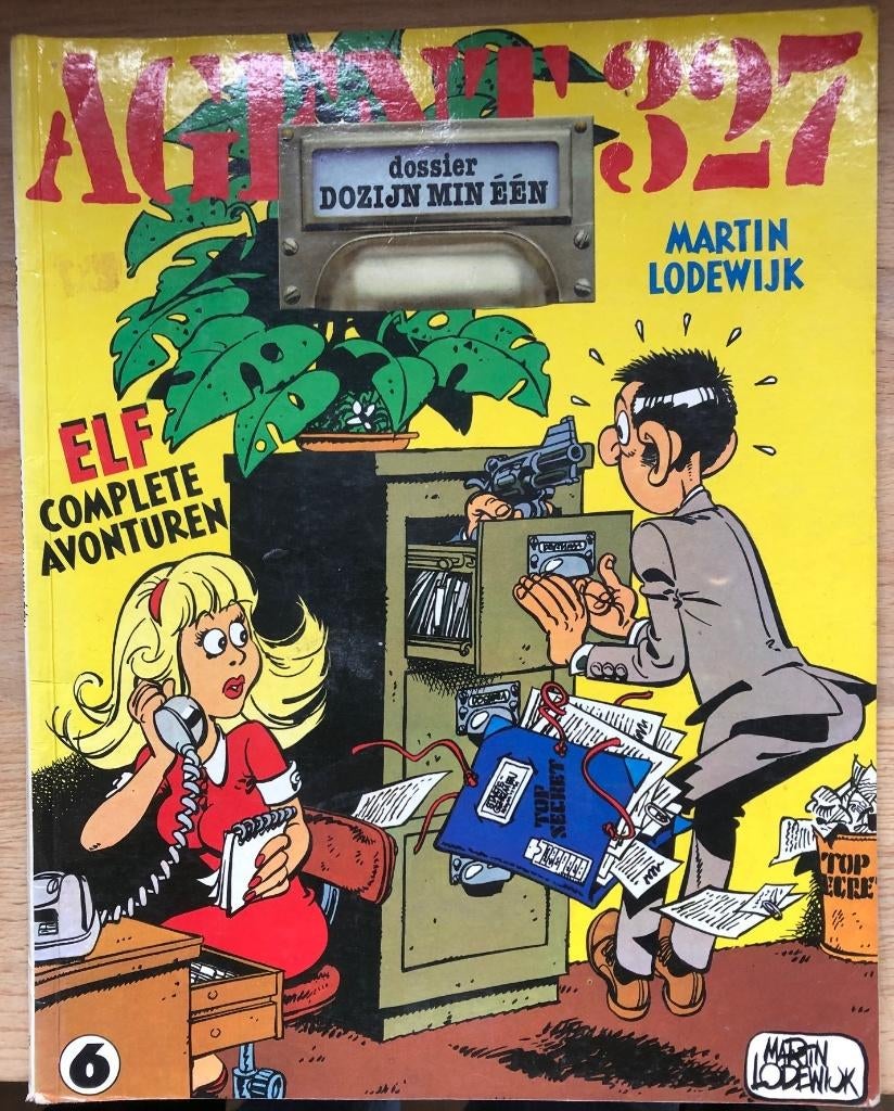 Stripboeken van Agent 327, Meerdere stripboeken, Ophalen of Verzenden, Zo goed als nieuw, Martin Lodewijk