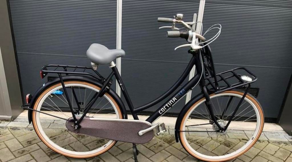 Cortina U4 transportfiets 28 inch 57 cm RB8ND, Overige merken, Zo goed als nieuw, Versnellingen, 0 zitjes