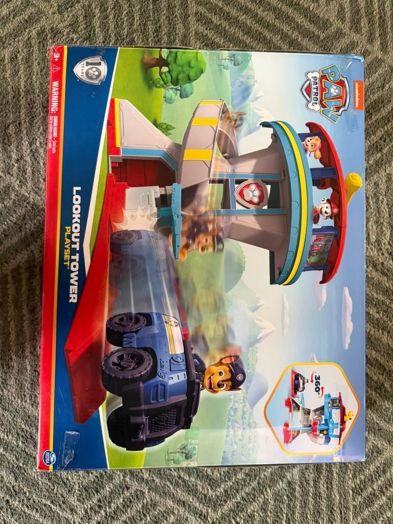 Paw patrol uitkijktoren, Ophalen, Gebruikt