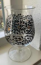 Duvel bierglas 2010 mode designbedrijf Eley Kishimoto art, Ophalen of Verzenden, Zo goed als nieuw, Glas of Glazen, Duvel